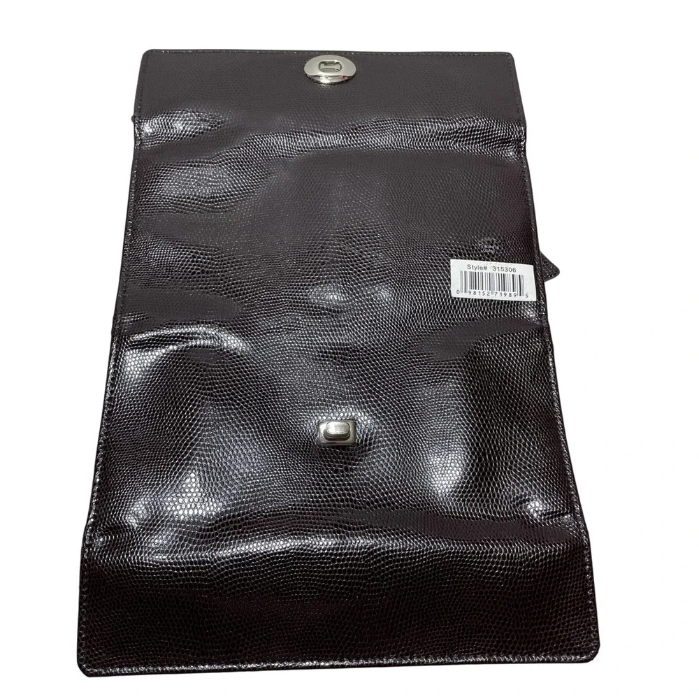 Wolf  Leather Jewelry Travel Case Luster Look 9x 4 (open 14